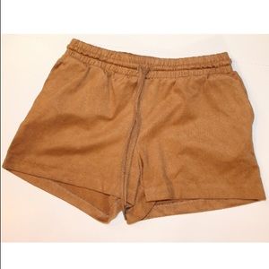 H&M Suede Shorts